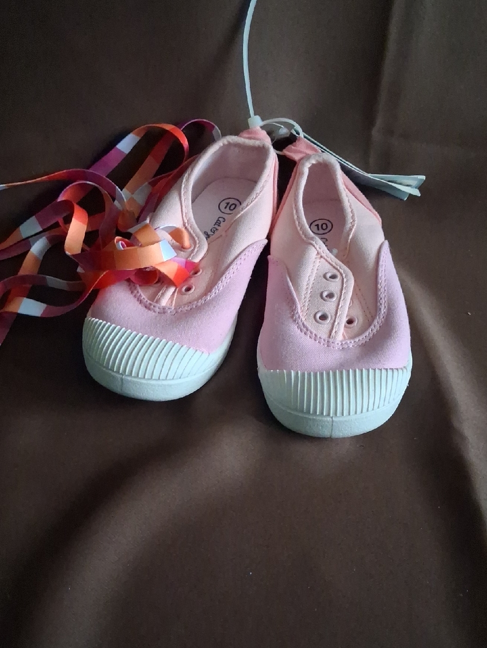 Cat & Jack Pink Canvas Slip-On Sneakers for Kids